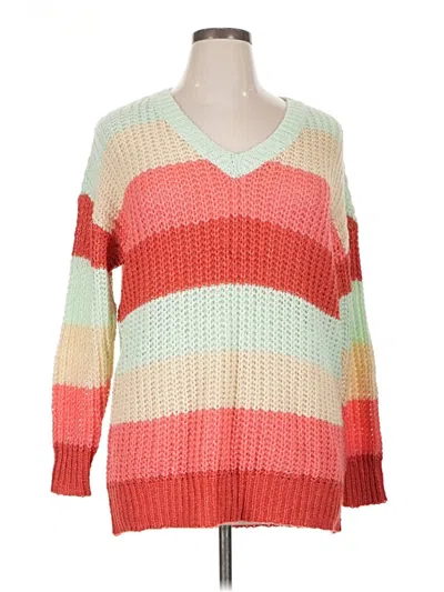 Pre-owned Torrid Pullover Sweater In Orange