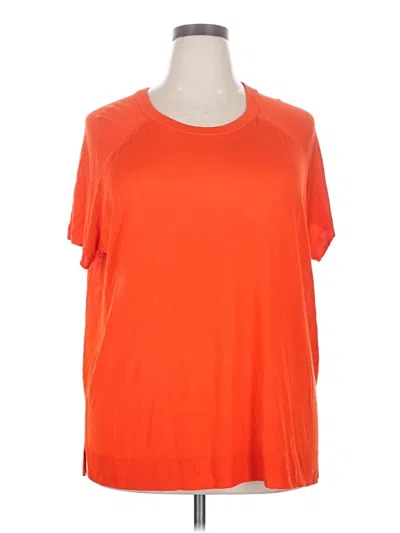Torrid Pullover Sweater In Orange
