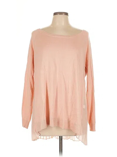 Pre-owned Torrid Pullover Sweater In Pink