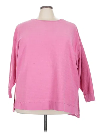 Pre-owned Torrid Pullover Sweater In Pink