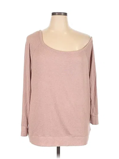 Pre-owned Torrid Pullover Sweater In Pink
