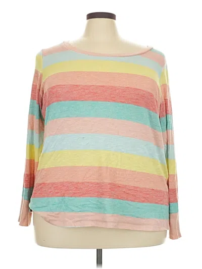 Pre-owned Torrid Pullover Sweater In Pink