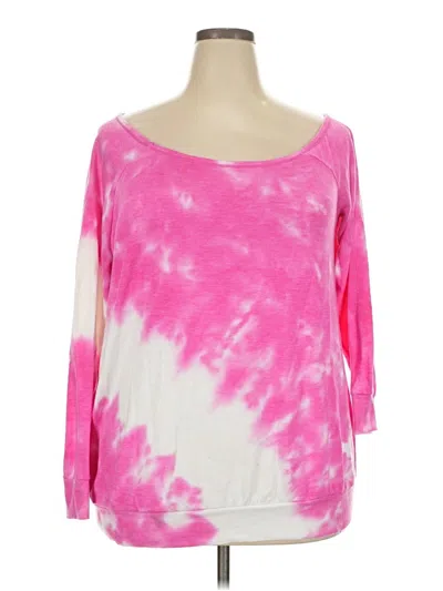 Pre-owned Torrid Pullover Sweater In Pink