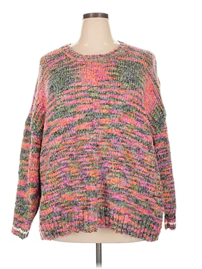 Pre-owned Torrid Pullover Sweater In Pink