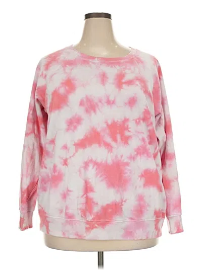 Pre-owned Torrid Pullover Sweater In Pink
