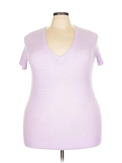 Pre-owned Torrid Pullover Sweater In Purple