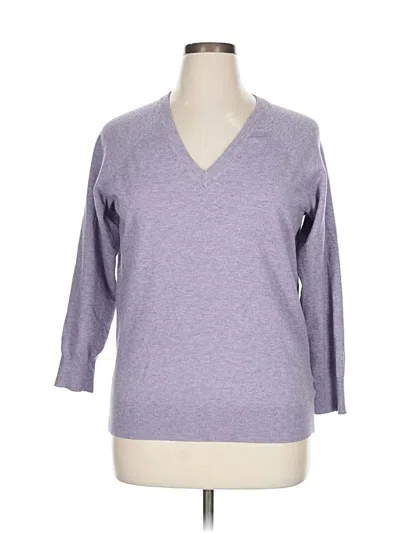 Pre-owned Torrid Pullover Sweater In Purple
