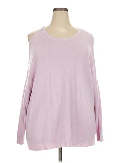 Pre-owned Torrid Pullover Sweater In Purple