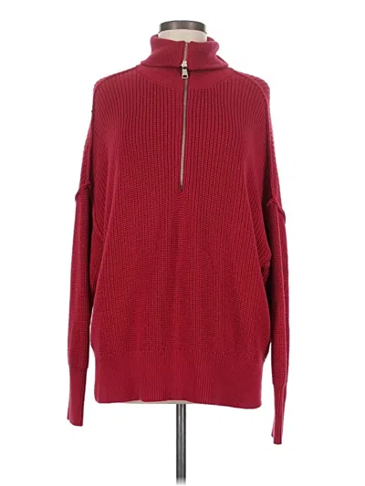 Pre-owned Torrid Pullover Sweater In Red