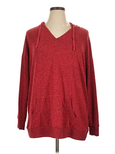 Pre-owned Torrid Pullover Sweater In Red