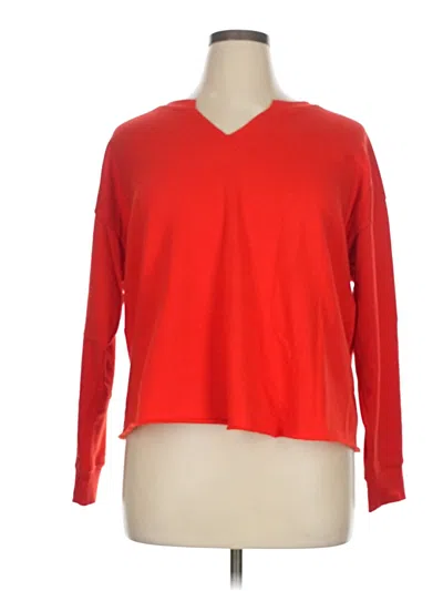 Pre-owned Torrid Pullover Sweater In Red