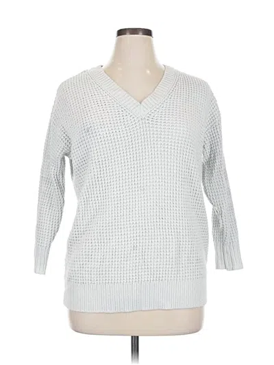 Pre-owned Torrid Pullover Sweater In Silver