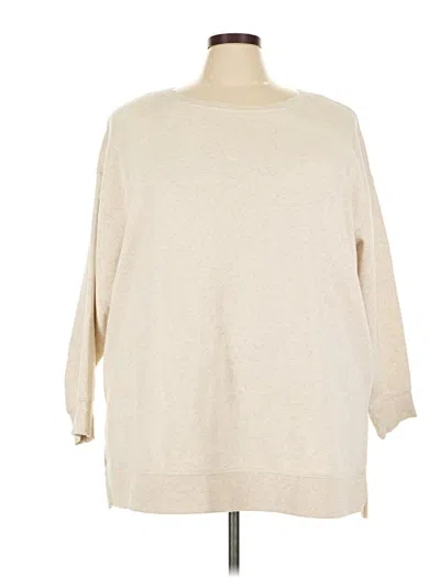 Pre-owned Torrid Pullover Sweater In Tan