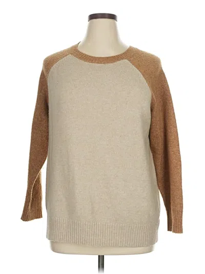 Pre-owned Torrid Pullover Sweater In Tan