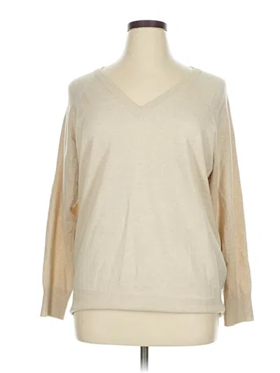 Pre-owned Torrid Pullover Sweater In Tan