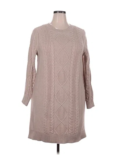 Pre-owned Torrid Pullover Sweater In Tan