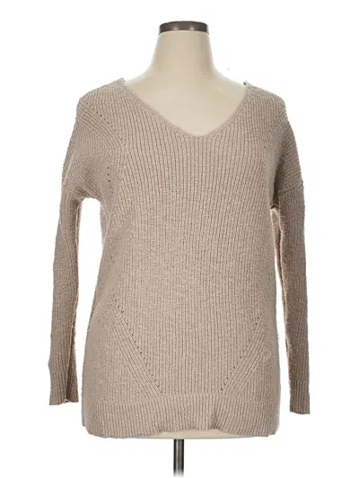 Pre-owned Torrid Pullover Sweater In Tan