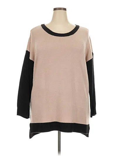 Pre-owned Torrid Pullover Sweater In Tan