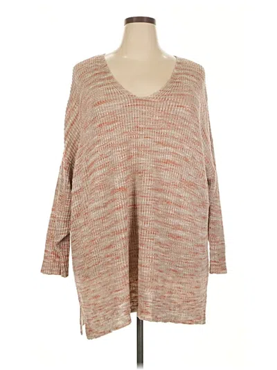 Pre-owned Torrid Pullover Sweater In Tan