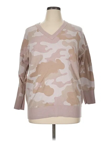 Pre-owned Torrid Pullover Sweater In Tan