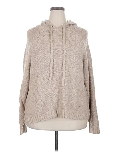 Pre-owned Torrid Pullover Sweater In Tan