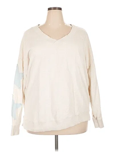 Pre-owned Torrid Pullover Sweater In Tan