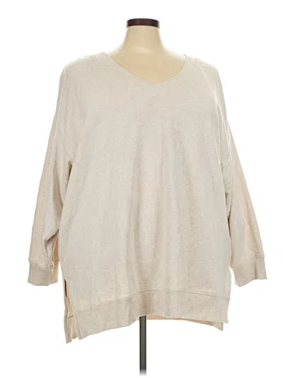 Pre-owned Torrid Pullover Sweater In Tan