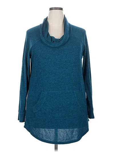 Pre-owned Torrid Pullover Sweater In Teal