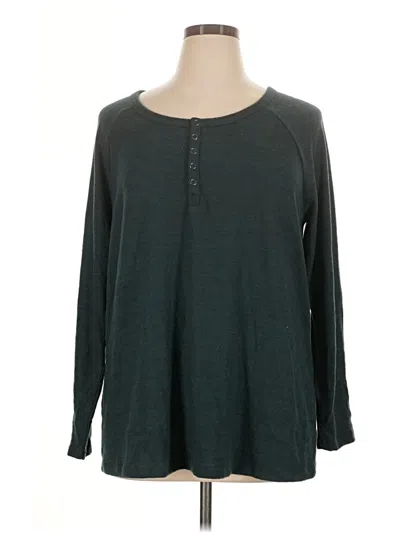 Pre-owned Torrid Pullover Sweater In Teal