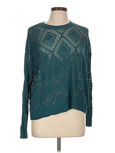 Pre-owned Torrid Pullover Sweater In Teal