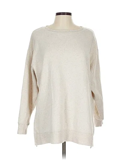 Pre-owned Torrid Pullover Sweater In White