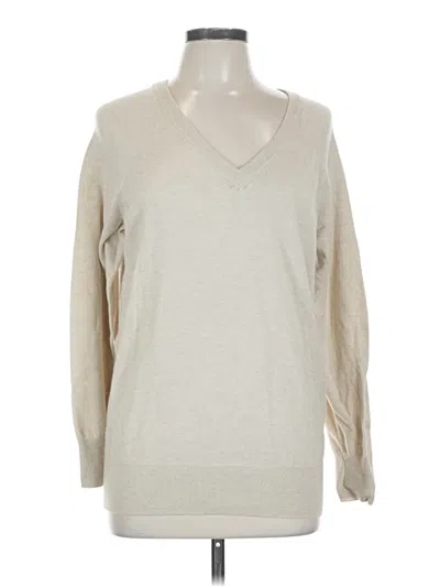 Pre-owned Torrid Pullover Sweater In White