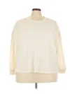 Torrid Pullover Sweater In White