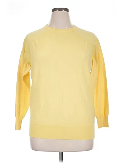 Pre-owned Torrid Pullover Sweater In Yellow
