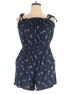 Torrid Romper In Blue