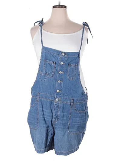 Pre-owned Torrid Romper In Blue