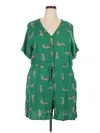 Torrid Romper In Green