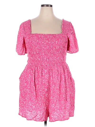 Pre-owned Torrid Romper In Pink