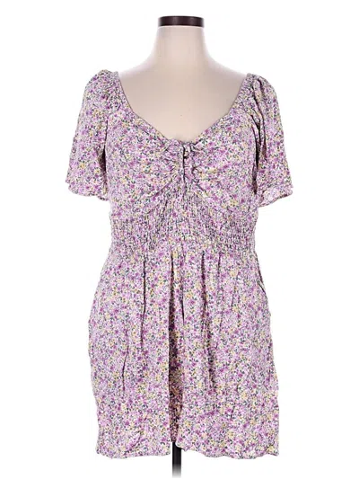 Pre-owned Torrid Romper In Purple