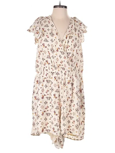 Pre-owned Torrid Romper In White