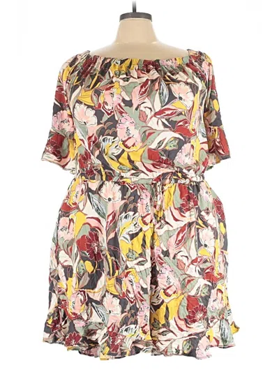 Pre-owned Torrid Romper In Yellow