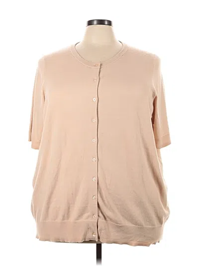 Pre-owned Torrid Short Sleeve Henley Shirt In Brown