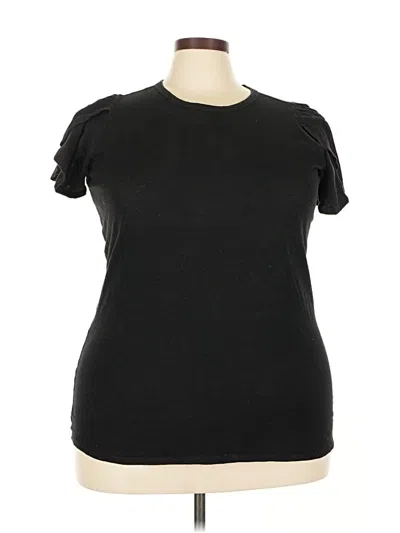 Pre-owned Torrid Short Sleeve T-shirt In Black