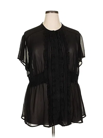 Pre-owned Torrid Short Sleeve T-shirt In Black