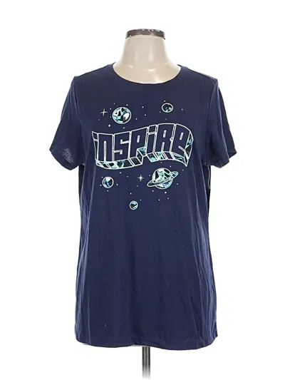 Torrid Short Sleeve T-shirt In Blue