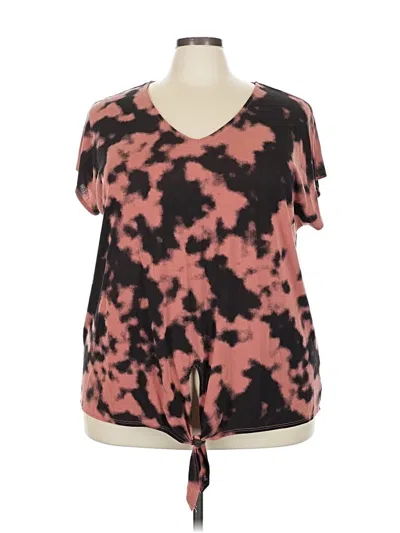 Pre-owned Torrid Short Sleeve T-shirt In Brown