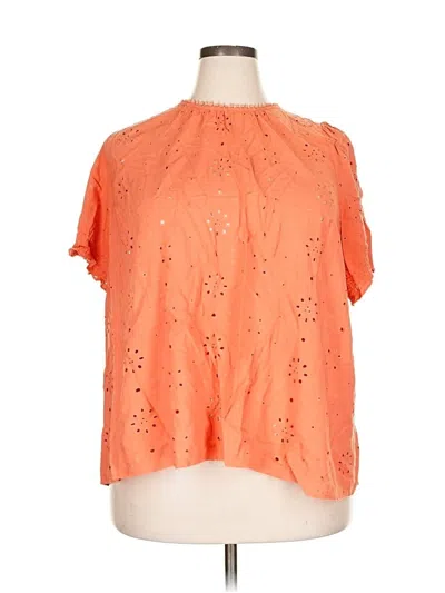 Pre-owned Torrid Short Sleeve T-shirt In Orange