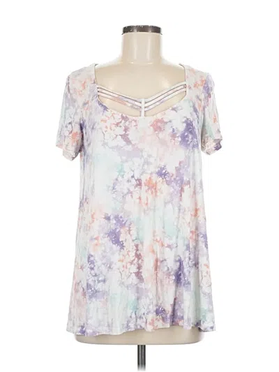 Pre-owned Torrid Short Sleeve T-shirt In Purple