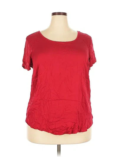 Pre-owned Torrid Short Sleeve T-shirt In Red
