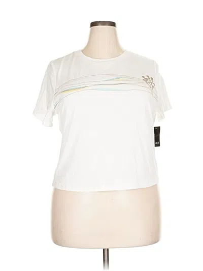Pre-owned Torrid Short Sleeve T-shirt In White